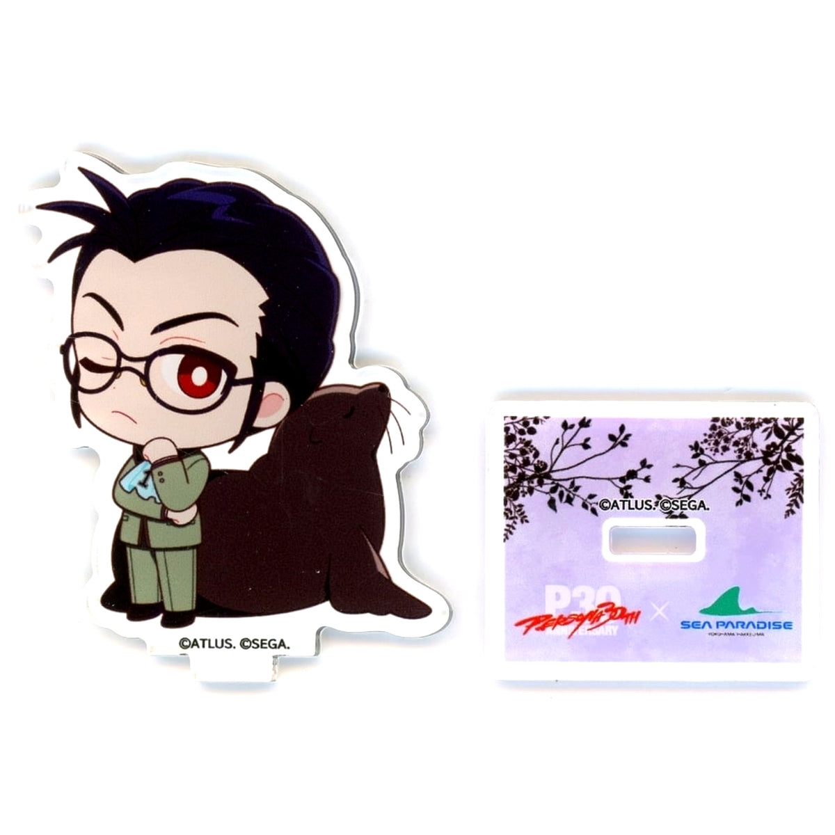 Kei Nanjo Trading Acrylic Mini Stand Persona 30th Anniversary x SEAPARADISE [USED]