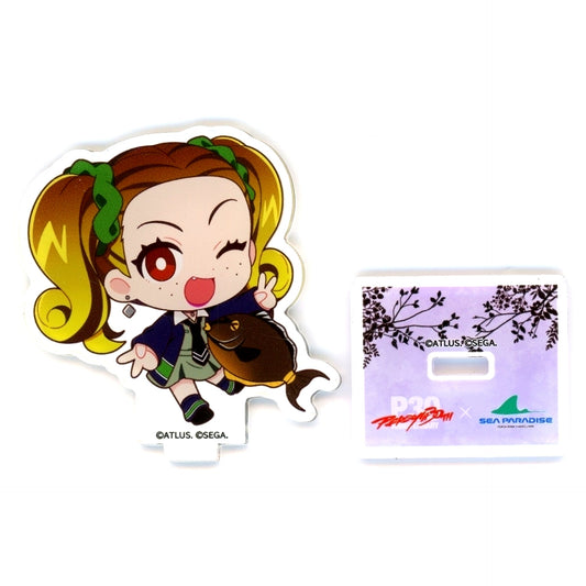 Yuka Ayase Trading Acrylic Mini Stand Persona 30th Anniversary x SEAPARADISE [USED]