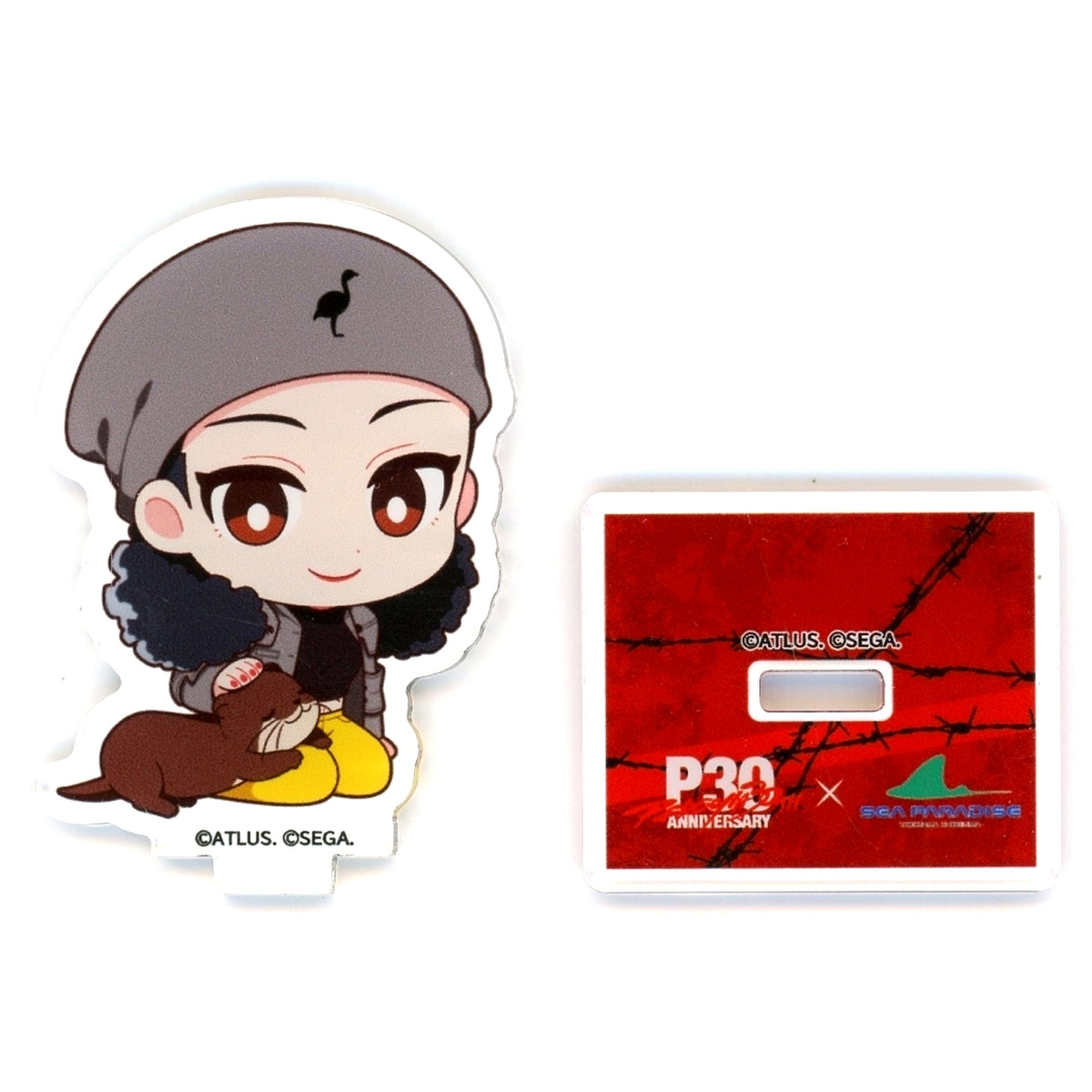 Yukino Mayuzumi Trading Acrylic Mini Stand Persona 2 30th Anniversary x SEAPARADISE [USED]