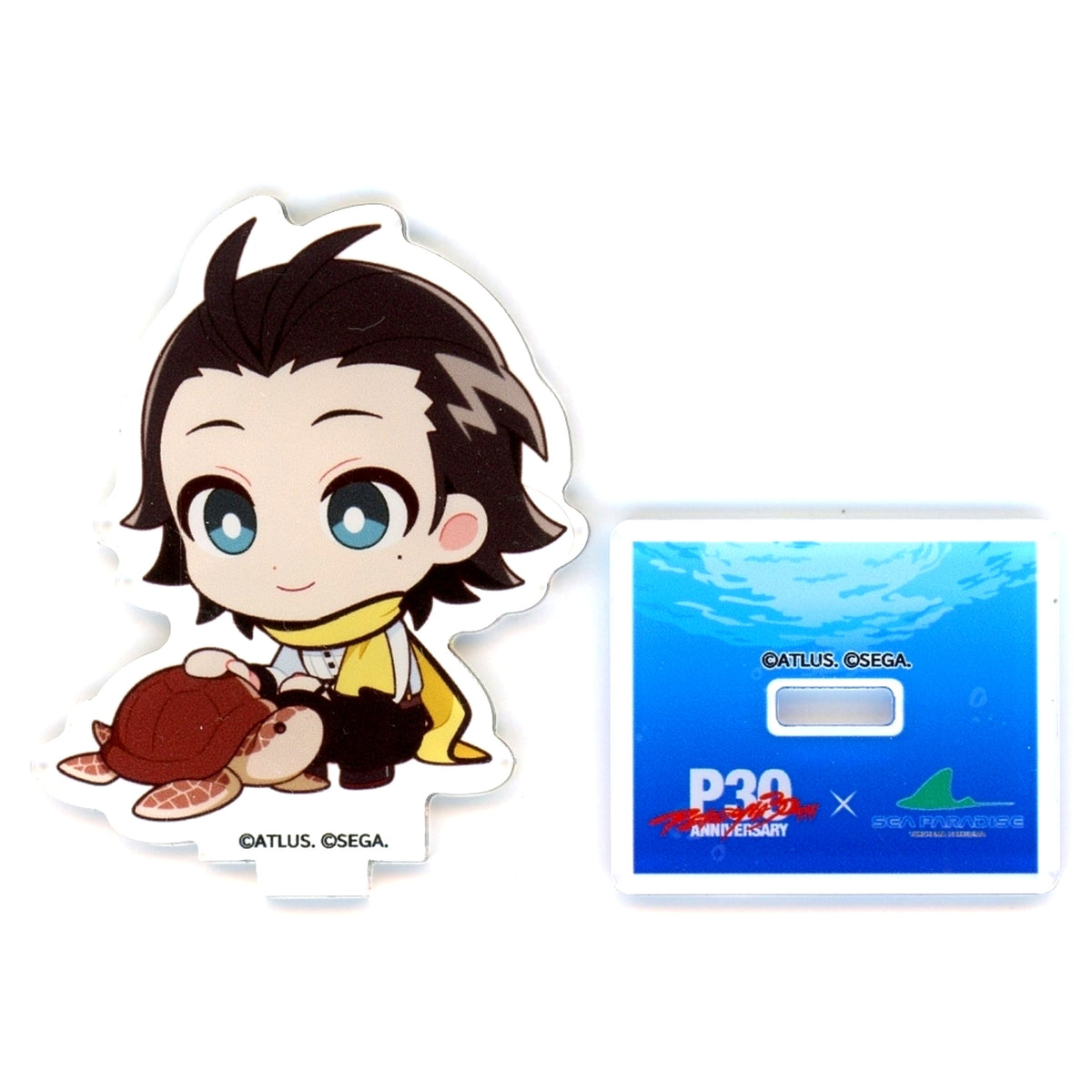 Ryoji Mochizuki Trading Acrylic Mini Stand Persona 3 30th Anniversary x SEAPARADISE [USED]