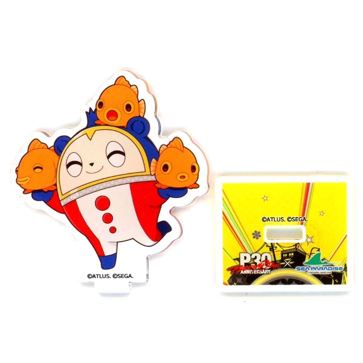 Teddie Trading Acrylic Mini Stand Persona 4 30th Anniversary x SEAPARADISE [USED]