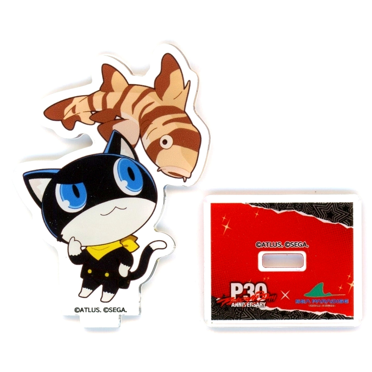 Morgana Trading Acrylic Mini Stand Persona 5 30th Anniversary x SEAPARADISE [USED]