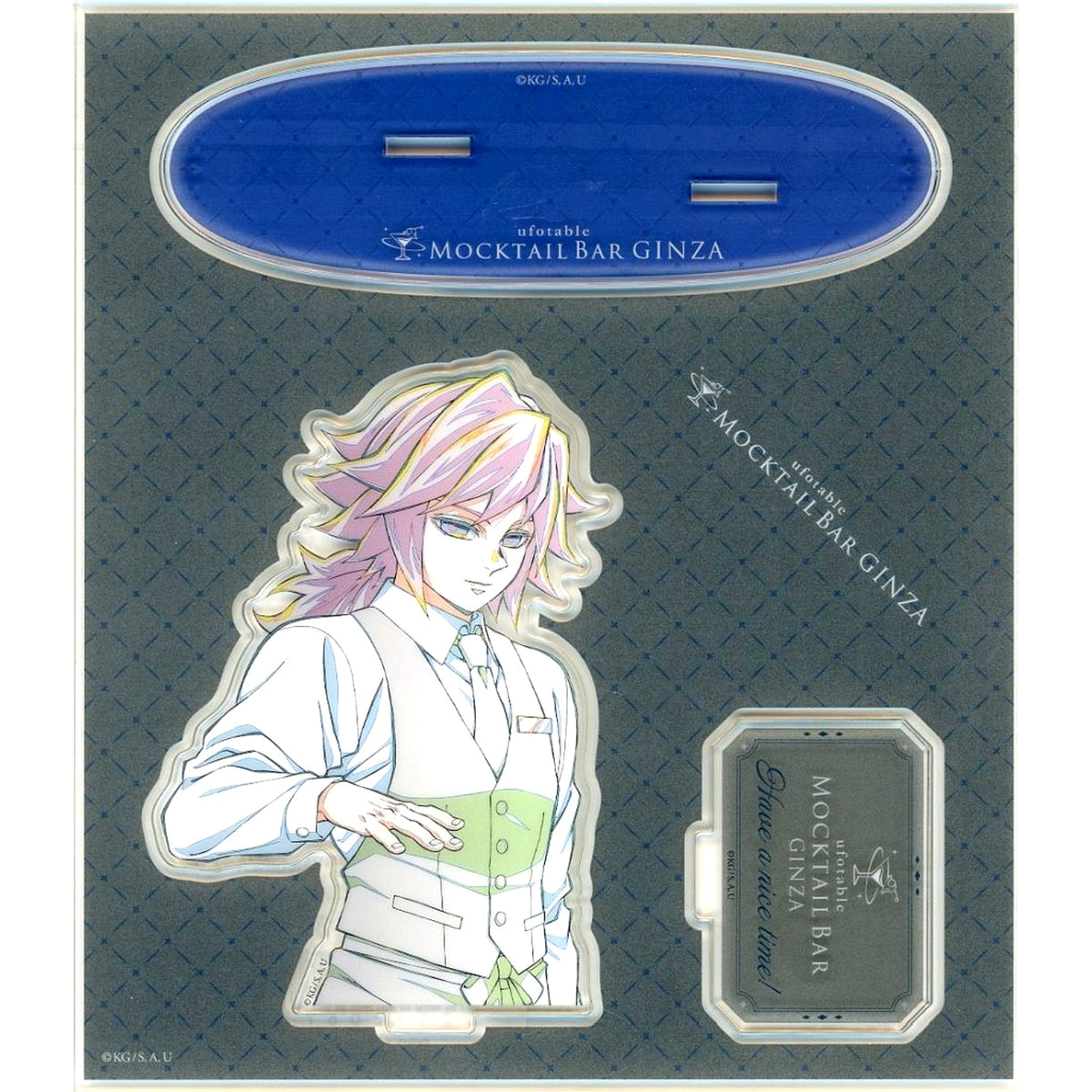 Giyu Tomioka Bust Up Acrylic Stand Vol. 2 Demon Slayer: Kimetsu no Yaiba x ufotable MOCKTAIL BAR GINZA Daily Dessert Exclusive Goods [USED]