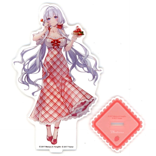 Illustrious Strawberry Fair Theme Acrylic Stand Azur Lane Yostar Official Shop JR Akihabara Station Goods [USED]