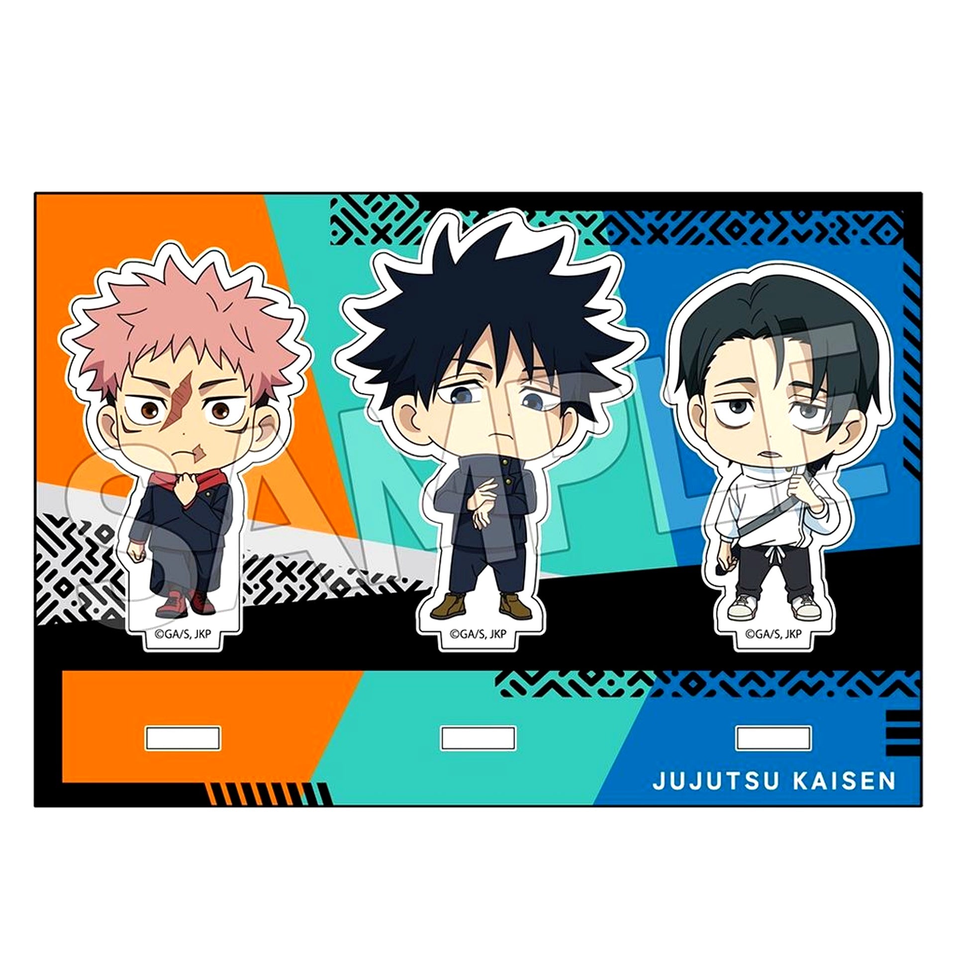 Itadori & Fushiguro & Okkotsu A. Deformed Collection Jujutsu Kaisen Culling Game [USED]