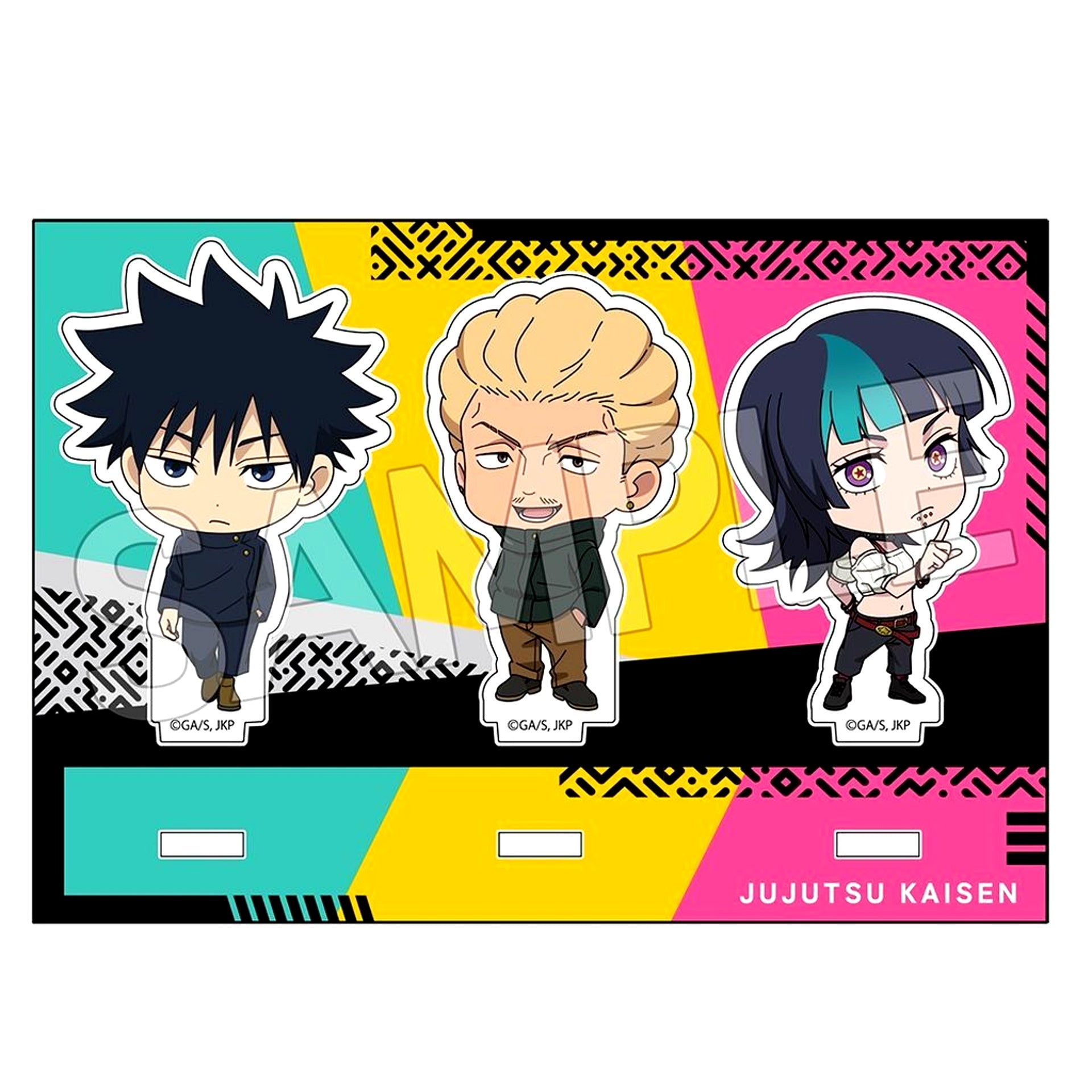 Fushiguro & Hakari & Kirara C. Deformed Collection Jujutsu Kaisen Culling Game [USED]