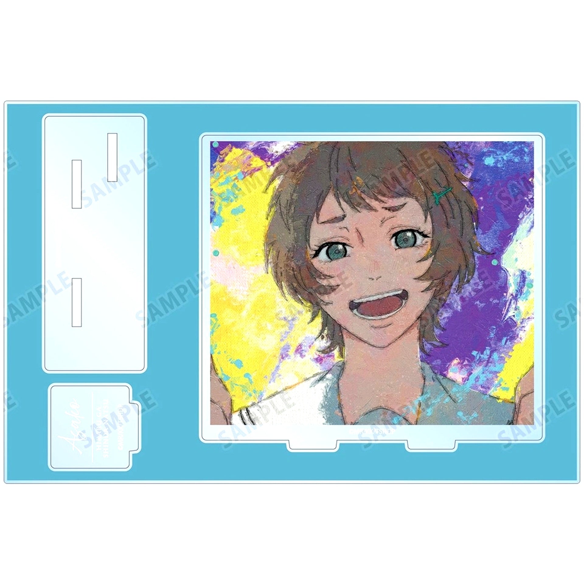 Asako Yamagishi grunge CANVAS BIG Acrylic Stand with Parts TV Anime The Summer Hikaru Died [USED]
