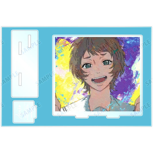 Asako Yamagishi grunge CANVAS BIG Acrylic Stand with Parts TV Anime The Summer Hikaru Died [USED]
