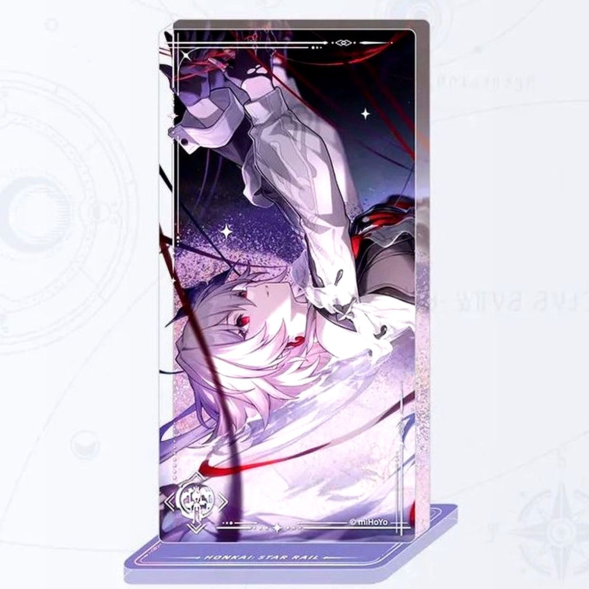 Honkai: Star Rail Light Cone Series Glitter Acrylic Stand Stars Shining in the Long Night [USED]