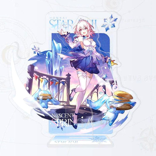 March 7th Honkai: Star Rail Winter Gone Warmth Arrives Series Acrylic Stand [USED]