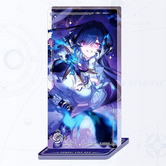 Honkai: Star Rail Light Cone Series Never Forget Her Flame Glitter Acrylic Stand [USED]
