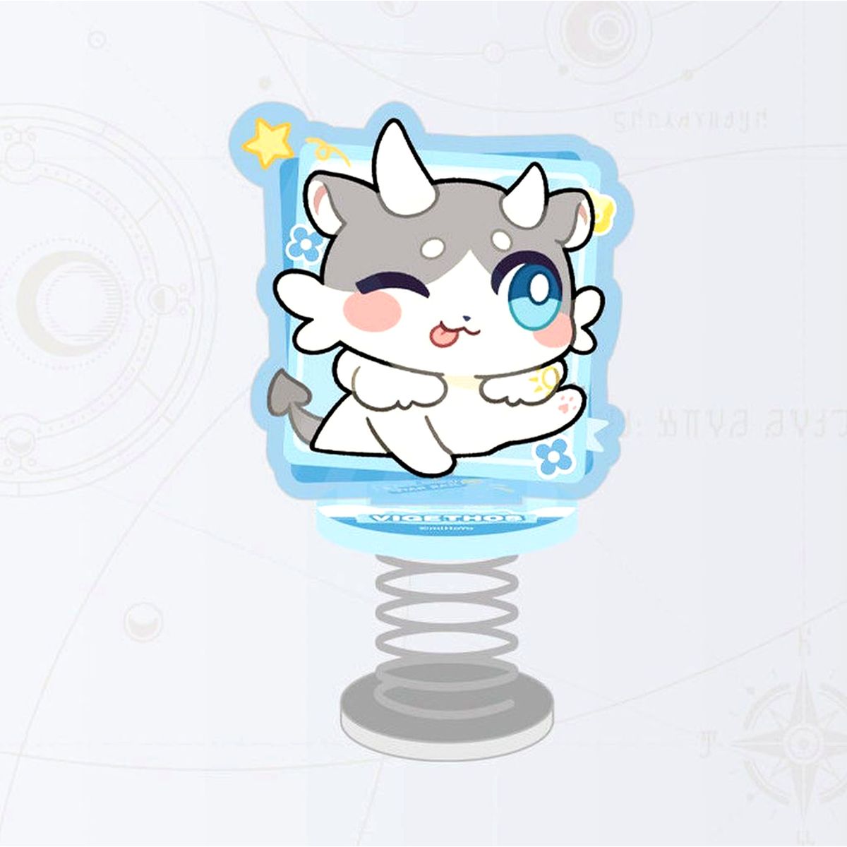Pom-Pom Honkai: Star Rail Beagle Yashi Pom-Pom's Exhibition Room Series Wobbly Acrylic Stand [USED]