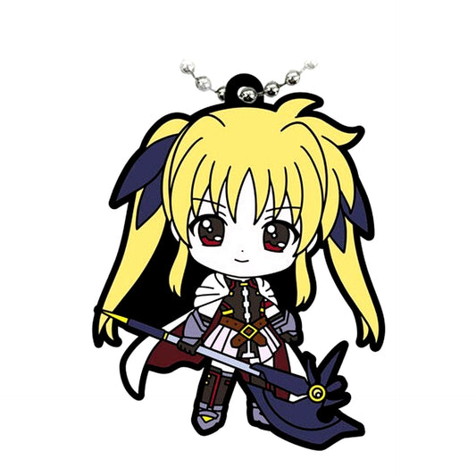 Fate Testarossa Prize B Magical Girl Lyrical Nanoha Assort Collection Rubber Mascot [USED]