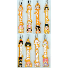 Set of 8 Oshi Taimei Blue Archive Vol.3 Ichiban Kuji K Prize Rubber Charm [USED]