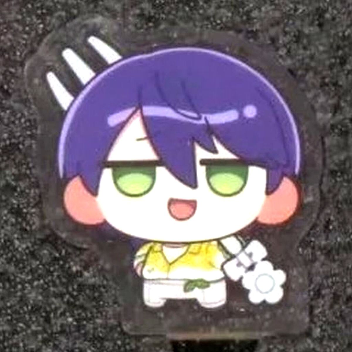 Toya Kenmochi Acrylic Block Virtual YouTuber Nijisanji 8th with Cake Little Lemon [USED]