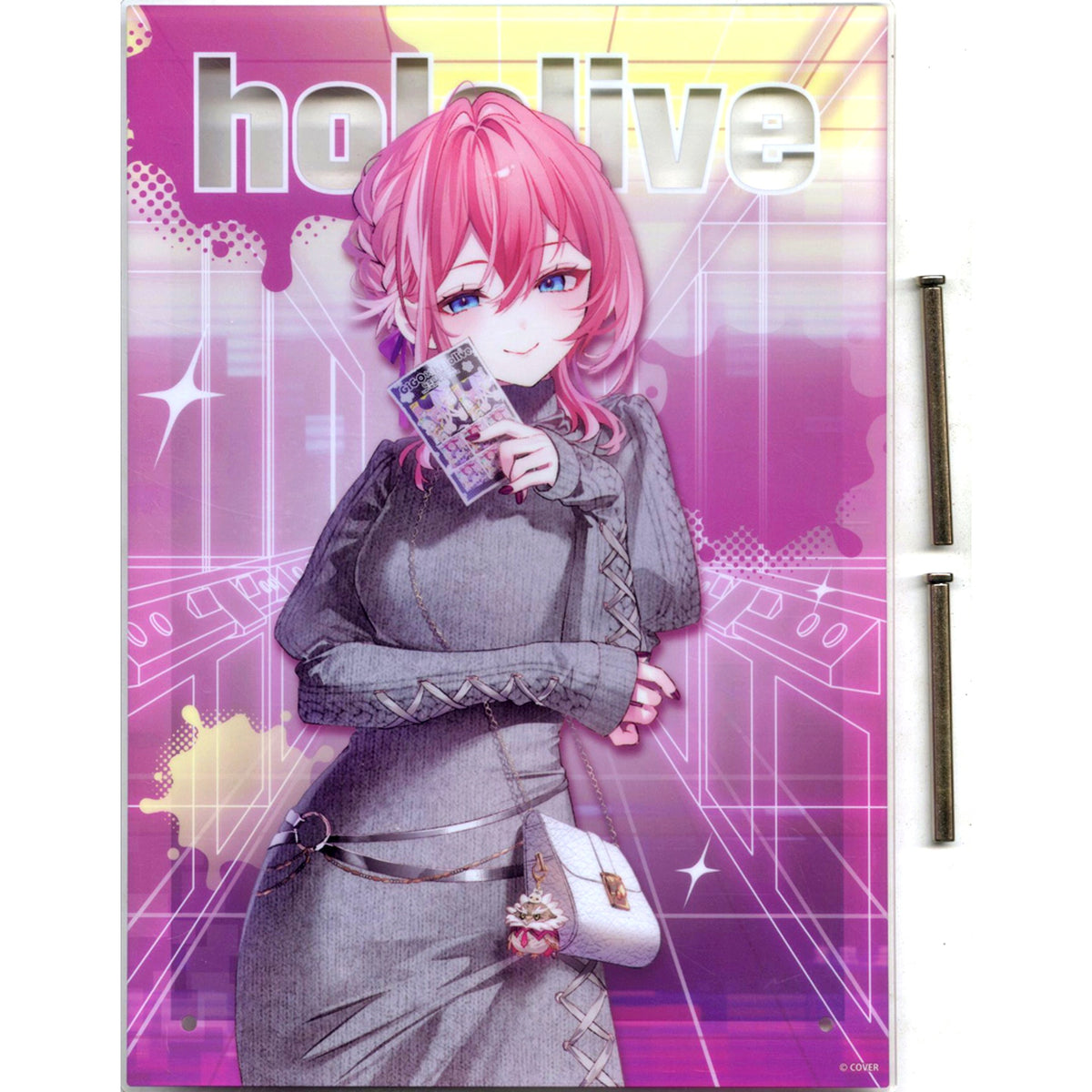Takane Lui Secret Society holoX Acrylic Board Virtual YouTuber Holo Live Gigo Limited [USED]