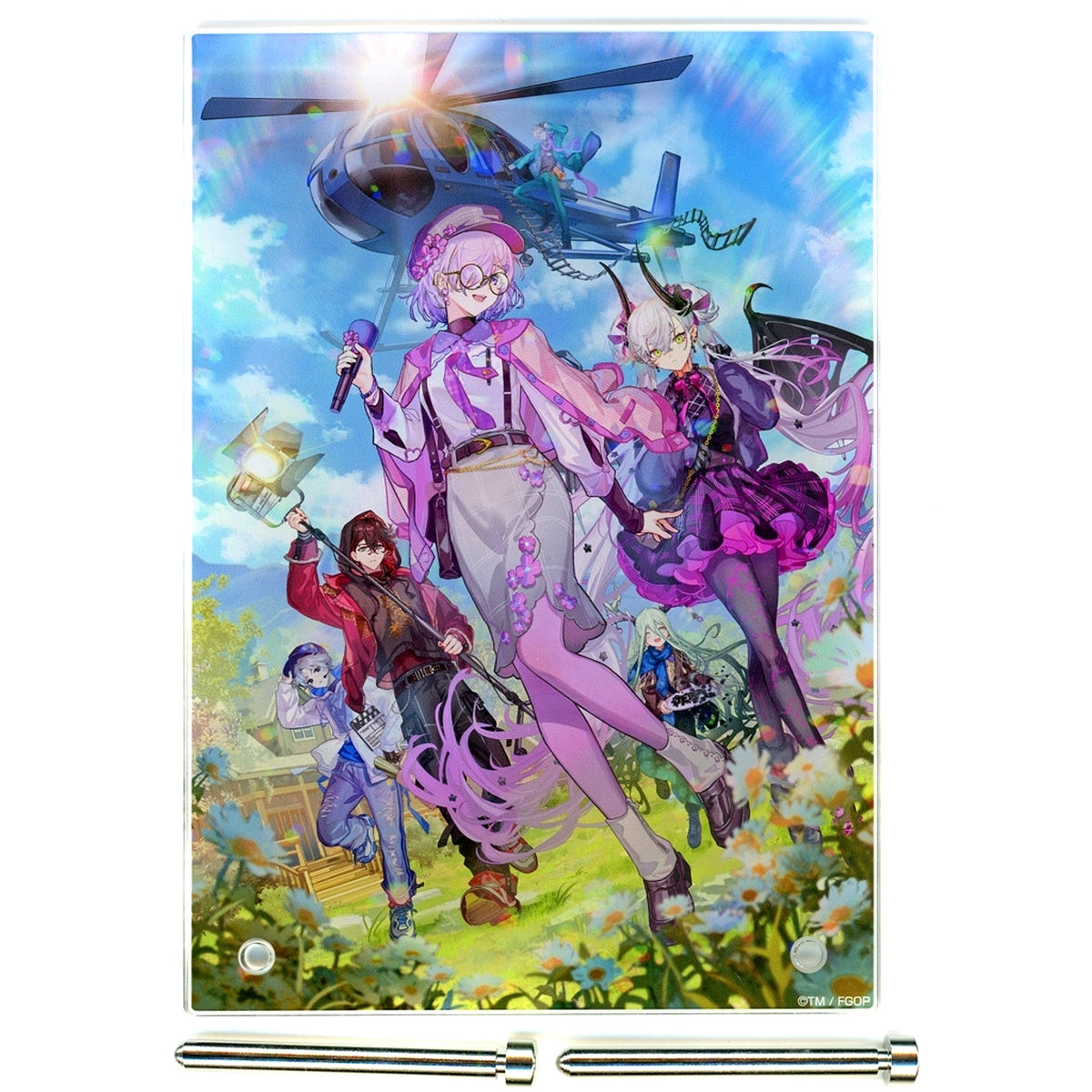 Main Visual B6 Acrylic Plate Fate/Grand Order Chaldea Satellite Station 2026 [USED]