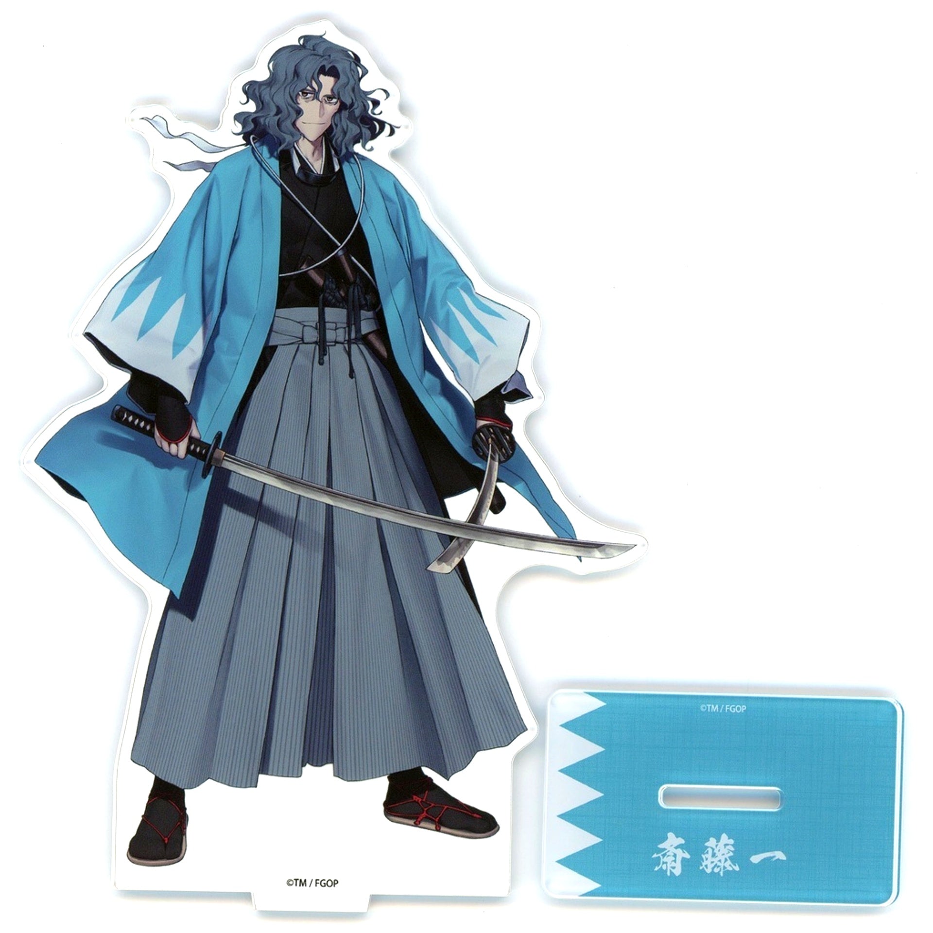 Saber Hajime Saito Shinsengumi Acrylic Stand Fate/Grand Order Chaldea Satellite Station 2026 [USED]
