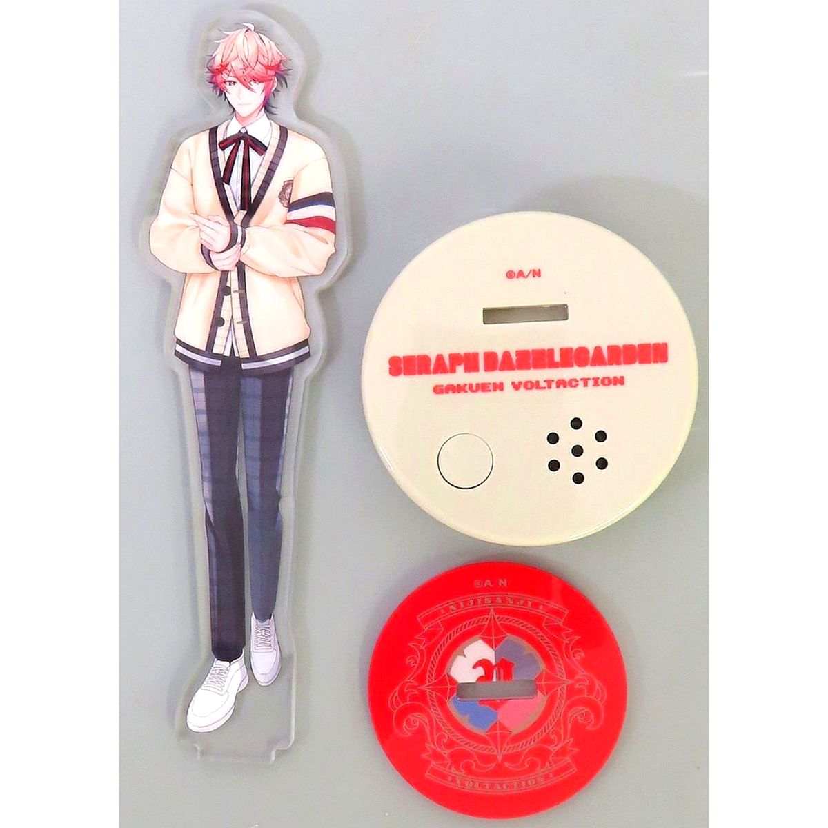 Seraph Dazzlegarden Virtual YouTuber Nijisanji Gakuen Voltaction Voice Acrylic Stand [USED]