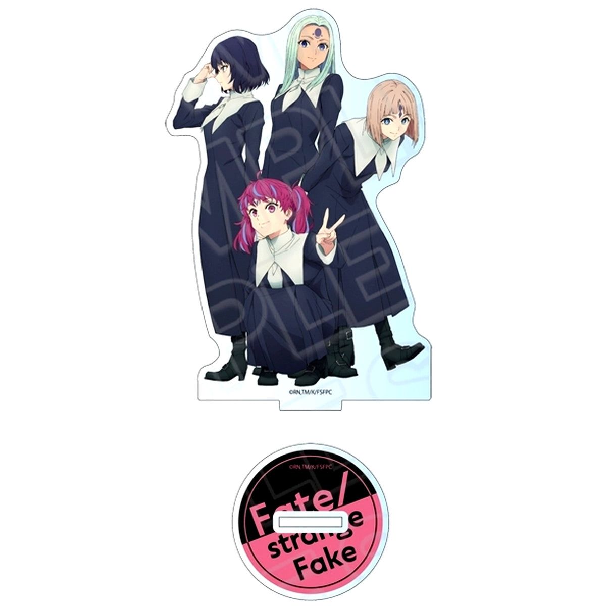 Quartet Acrylic Figure TV Anime Fate/strange Fake [USED]