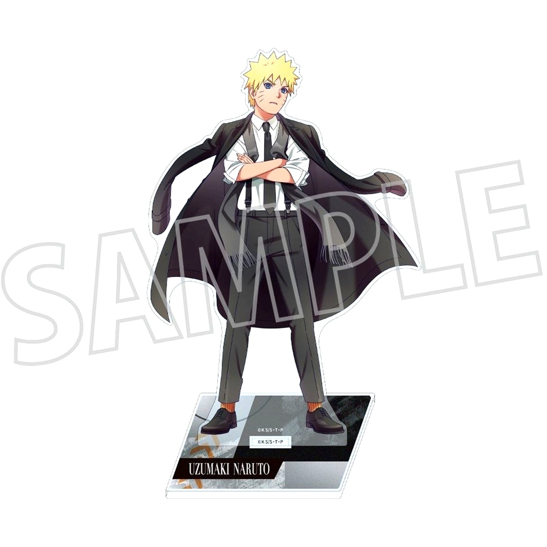 Naruto Uzumaki Formal Acrylic Stand Naruto Shippuden [USED]
