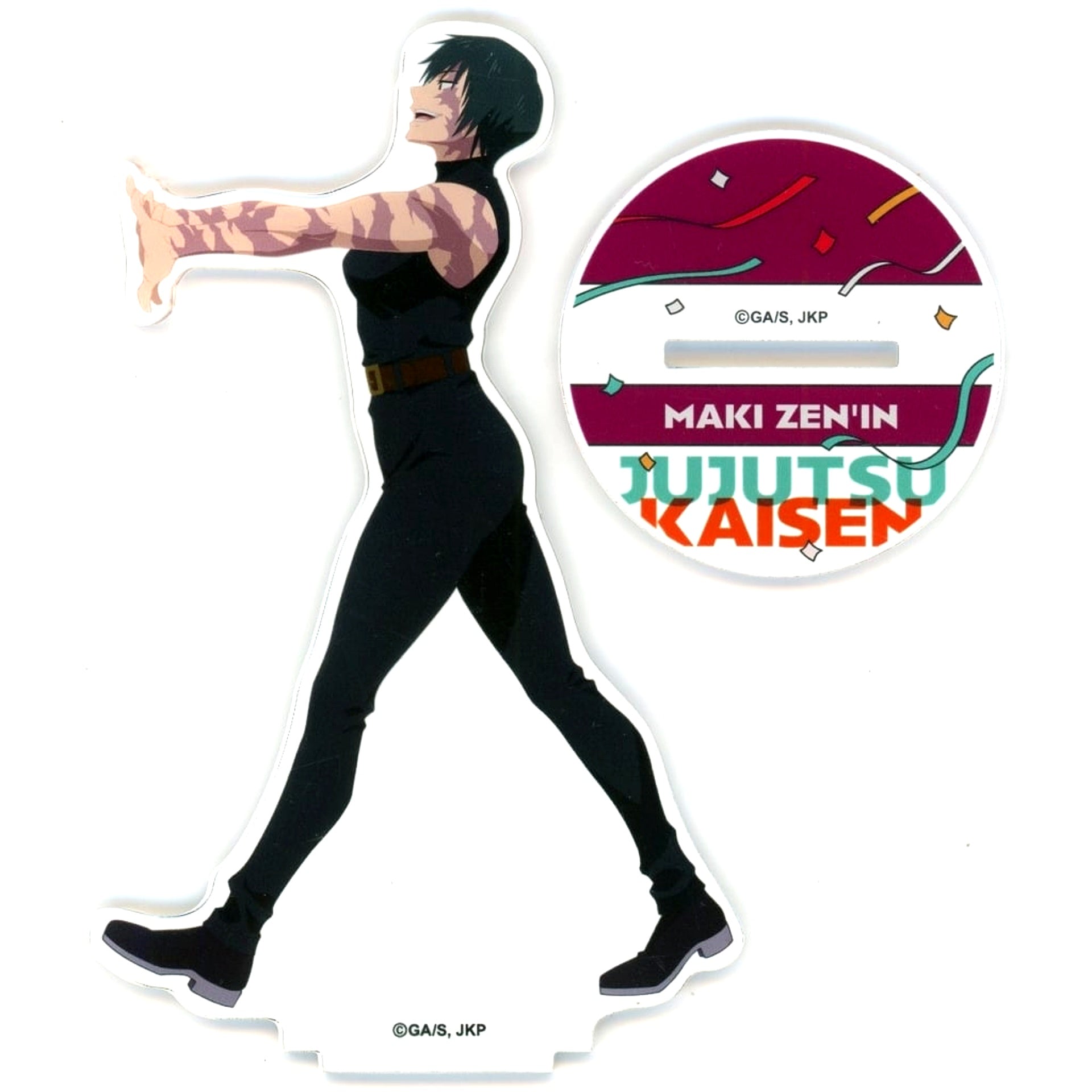 Maki Zenin 3rd Visual Acrylic Stand Anime Jujutsu Kaisen 5th Anniversary [USED]