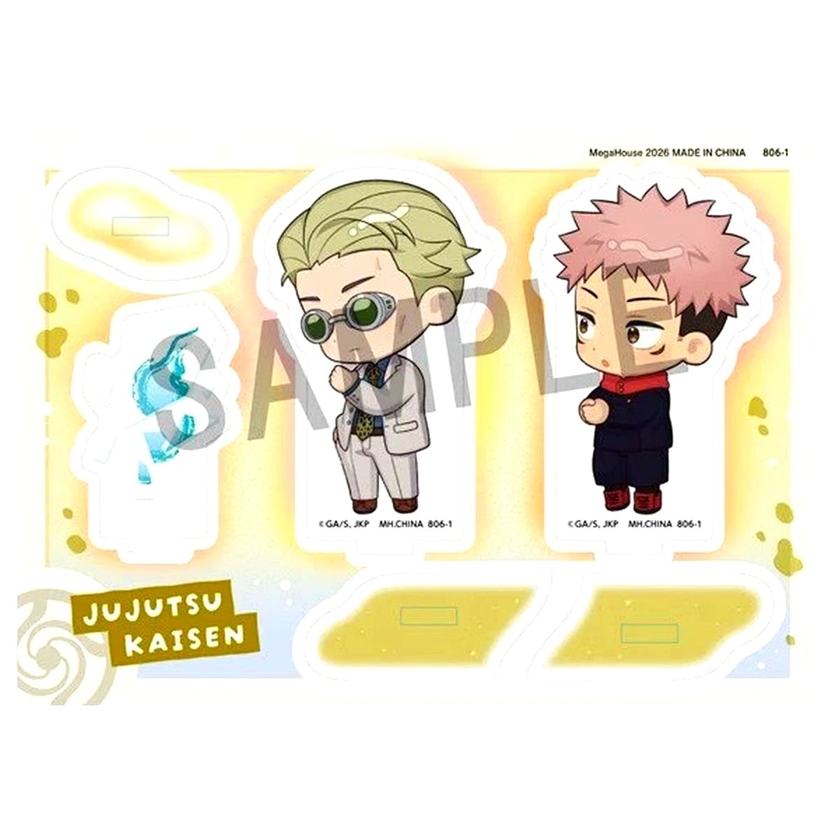 Kento Nanami & Yuji Itadori D Jujutsu Kaisen Buddycolle 5th Anniversary Acrylic Stand [USED]