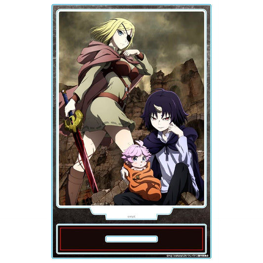 Alicia and Clen and Luna Clevatess The King of Devil Beasts The Baby and The Brave of Undead Acrylic Character Stand [USED]