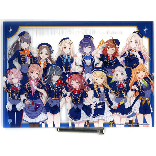 Group Mini Acrylic Art Amusement Park Ver. Gakuen Idolmaster x Yomiuri Land [USED]
