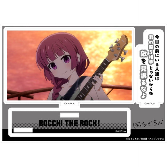 Kikuri Hiroi Bocchi the Rock Acrylic Diorama with Quote [USED]