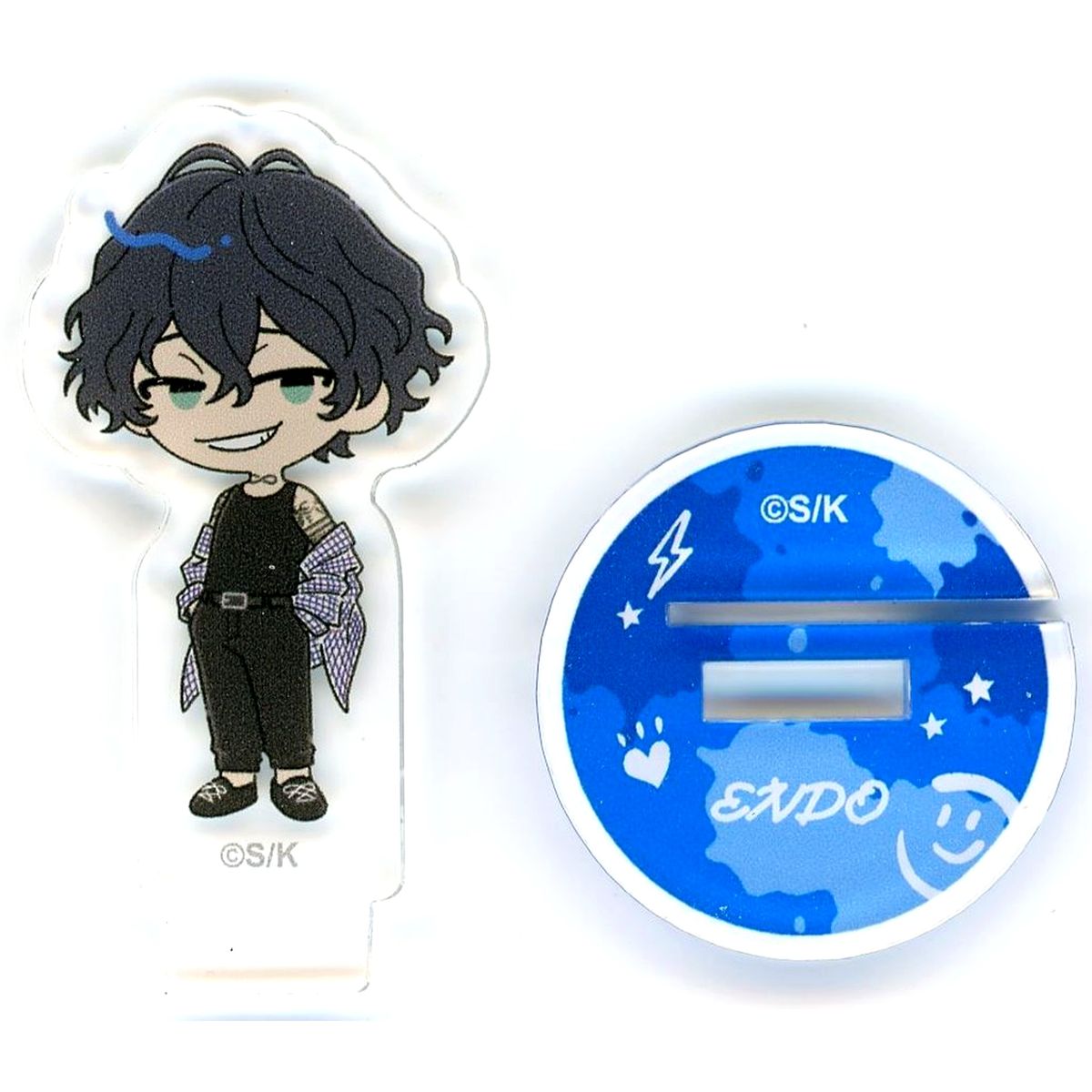 Yamato Endo Chuasta Acrylic Stand Wind Breaker 5th ANNIVERSARY EXHIBITION [USED]