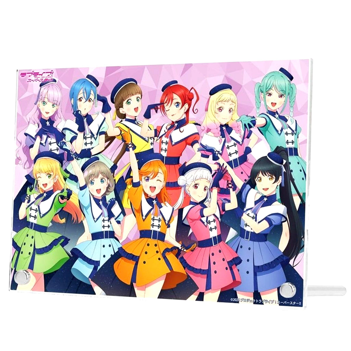Group Illustration A5 Acrylic Panel Superstar!! Ver. Love Live! Superstar!! [USED]