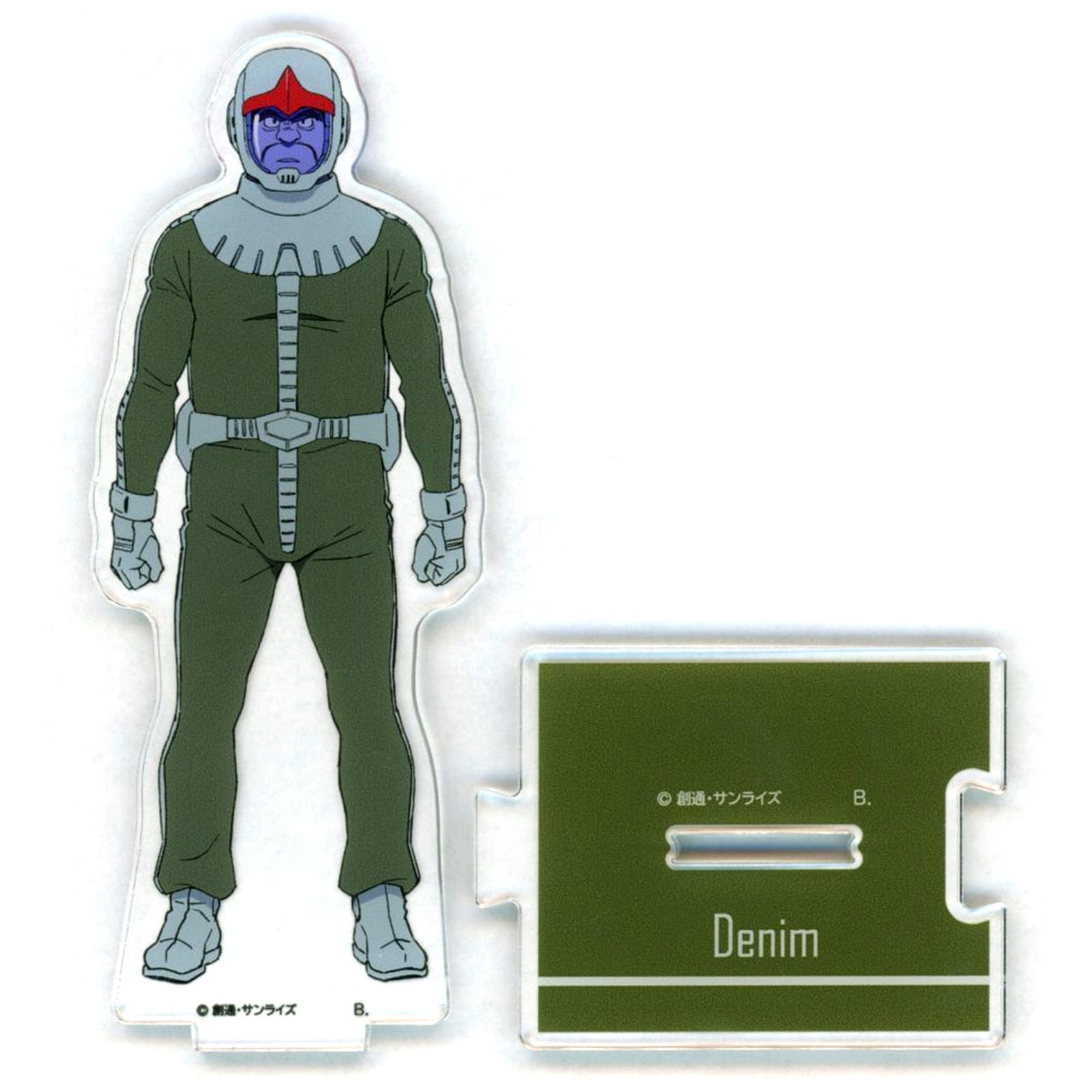 Denim Linking Acrylic Stand Mobile Suit Gundam GQuuuuuuX [USED]
