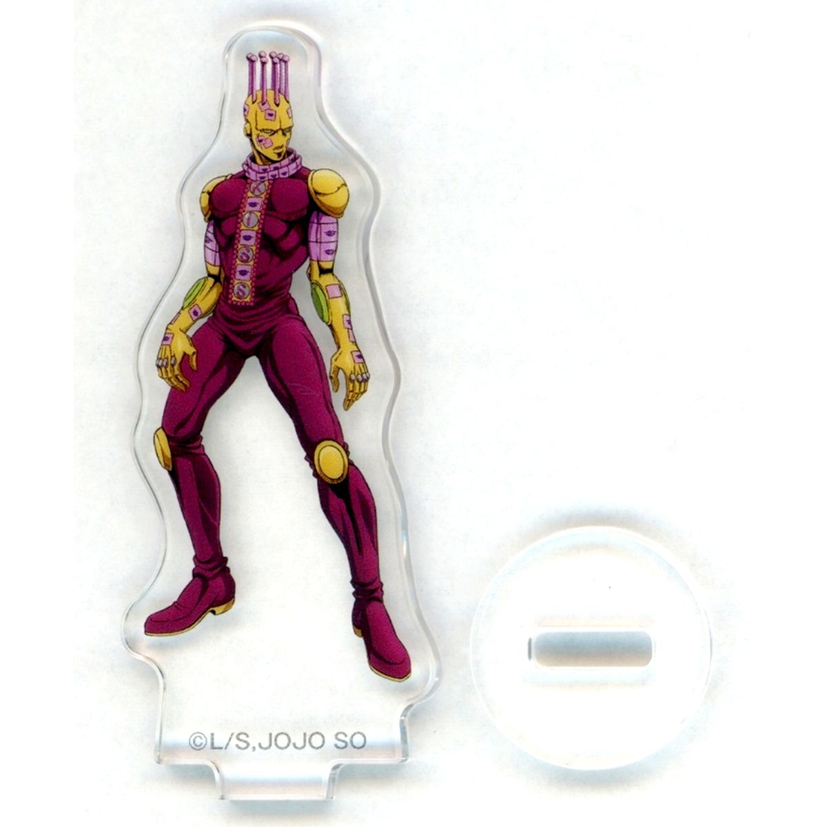 Kiss JoJo's Bizarre Adventure Part 6: Stone Ocean Acstars! Series 6 Prize B FamilyMart Exclusive Acrylic Stand [USED]