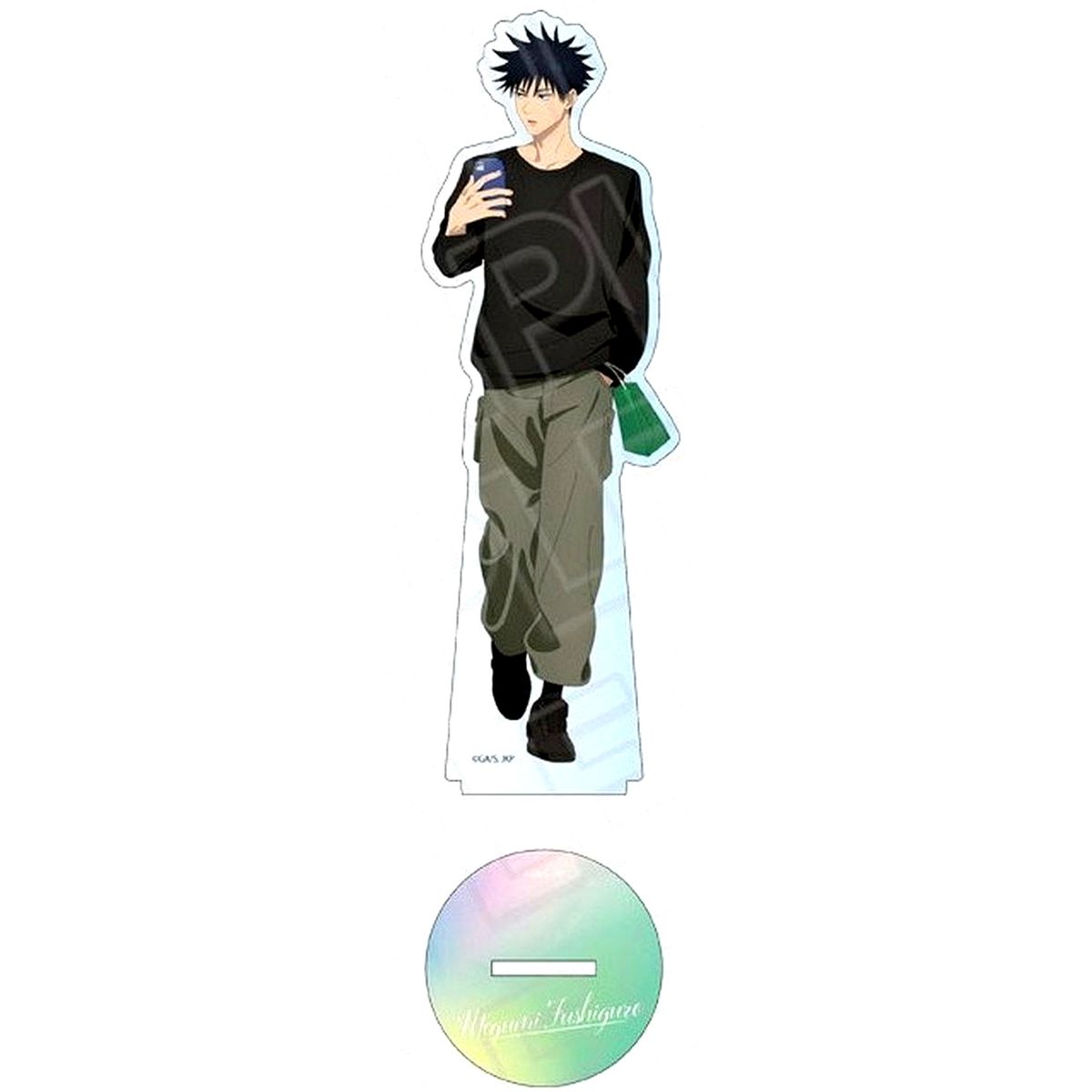 Megumi Fushiguro Jujutsu Kaisen Big Acrylic Stand Shopping Ver. Anime 5th Anniversary in DiverCity Tokyo Plaza [USED]