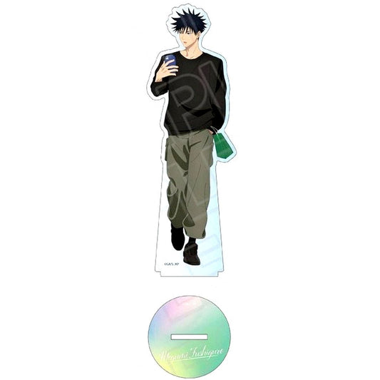 Megumi Fushiguro Jujutsu Kaisen Big Acrylic Stand Shopping Ver. Anime 5th Anniversary in DiverCity Tokyo Plaza [USED]
