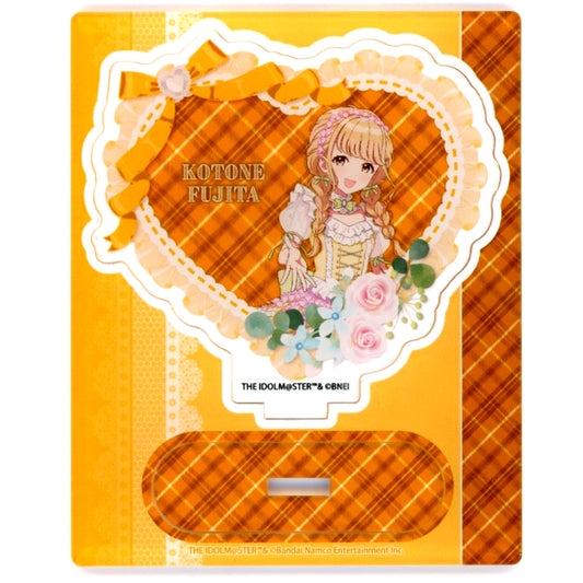 Kotone Fujita Acrylic Stand Floral Dress Ver. Gakuen Idolmaster x HANA-BIYORI [USED]