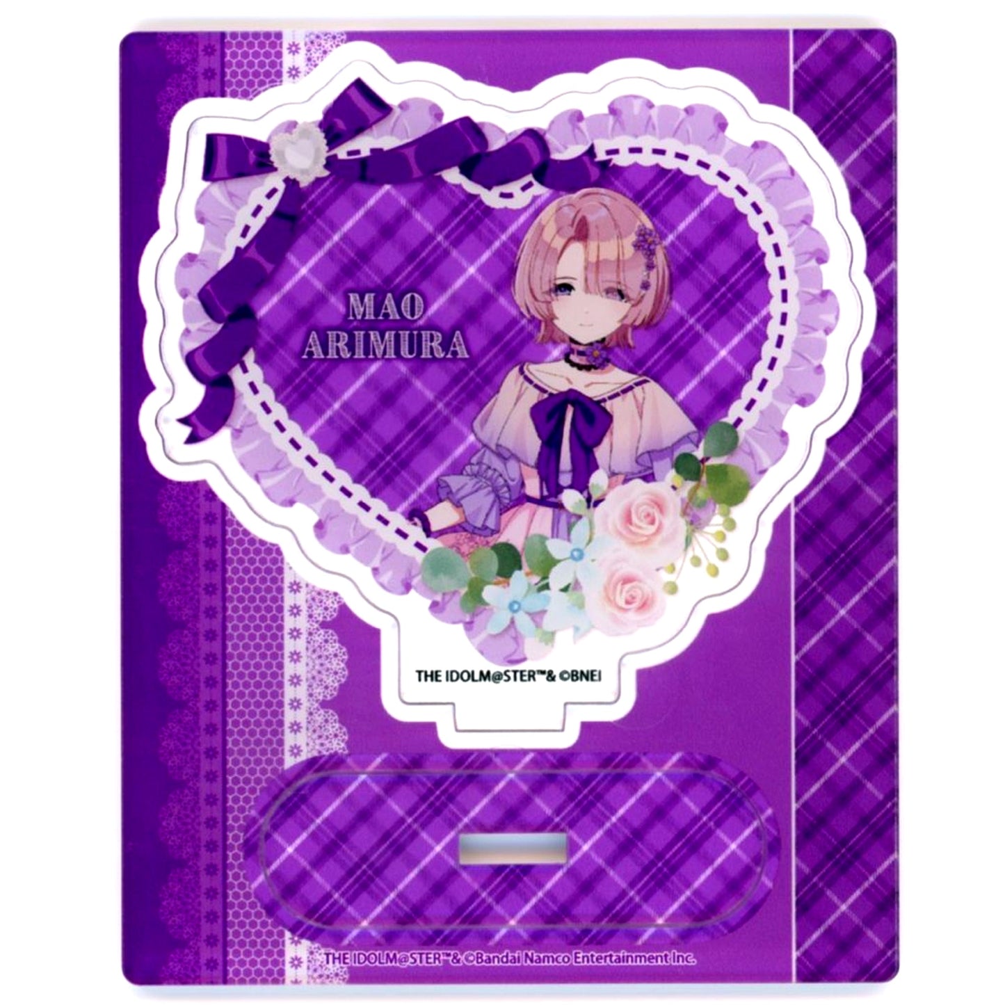 Mao Arimura Acrylic Stand Floral Dress Ver. Gakuen Idolmaster x HANA-BIYORI [USED]