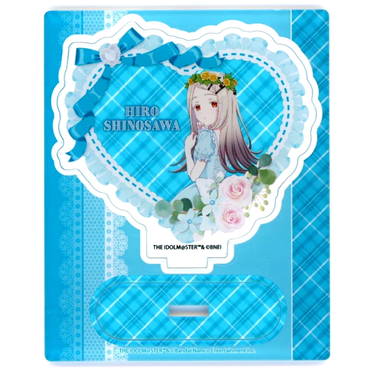 Hiro Shinozawa Acrylic Stand Floral Dress Ver. Gakuen Idolmaster x HANA-BIYORI [USED]