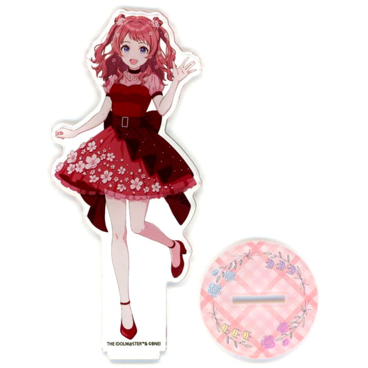 Saki Hanami Acrylic Figure Floral Dress Ver. Gakuen Idolmaster x HANA-BIYORI [USED]