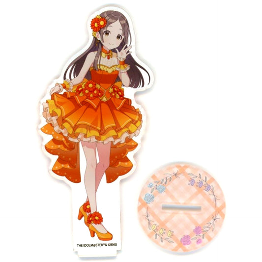 China Kuramoto Acrylic Figure Floral Dress Ver. Gakuen Idolmaster x HANA-BIYORI [USED]