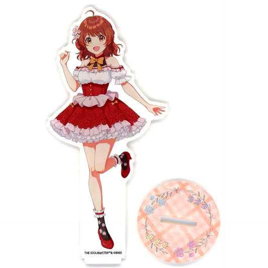 Yume Hanami Acrylic Figure Floral Dress Ver. Gakuen Idolmaster x HANA-BIYORI [USED]