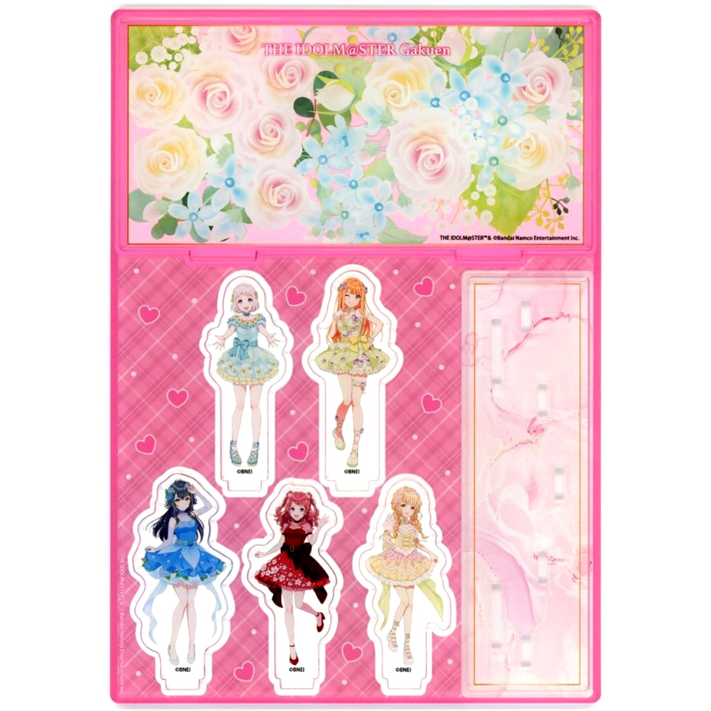 1st Year Class 1 Gakuen Idolmaster x HANA BIYORI Acrylic Diorama floral dress Ver. [USED]