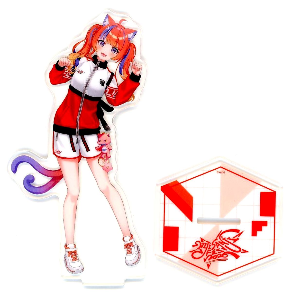 Nekoyashiki Miku Virtual YouTuber Nijisanji NIJISANJI Fes 2026 Class Jersey Acrylic Stand [USED]