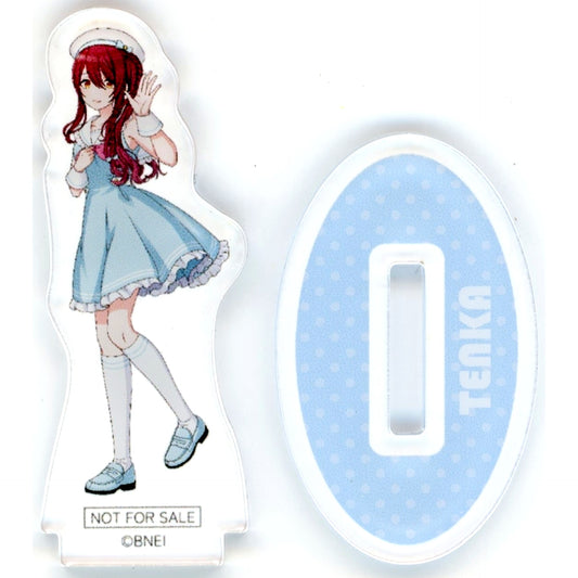 Tenka Osaki Mini Acrylic Stand The Idolmaster Shiny Colors x Yokohama Marine Tower Yokohama Osanpo Rally Admission Ticket with Goods Bonus Item [USED]