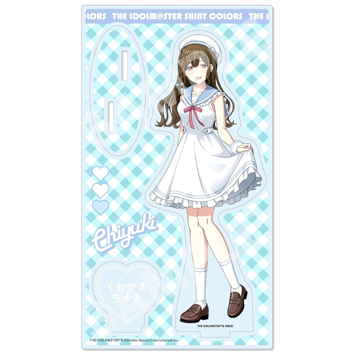 Chiyuki Kuwayama Pastel Marine Look Ver. Acrylic Stand THE IDOLM@STER Shiny Colors x Yokohama Marine Tower Yokohama Stroll Rally [USED]