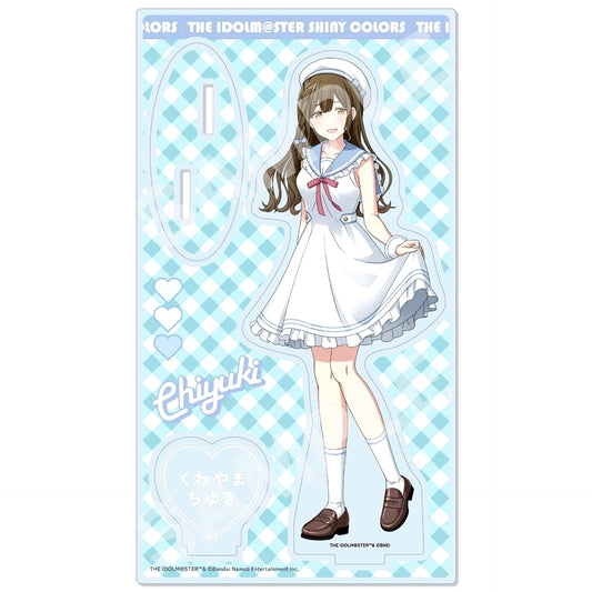 Chiyuki Kuwayama Pastel Marine Look Ver. Acrylic Stand THE IDOLM@STER Shiny Colors x Yokohama Marine Tower Yokohama Stroll Rally [USED]