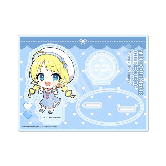 Meguru Hachimiya Acrylic Stand Mini Character THE IDOLM@STER Shiny Colors x Yokohama Marine Tower Yokohama Stroll Rally [USED]