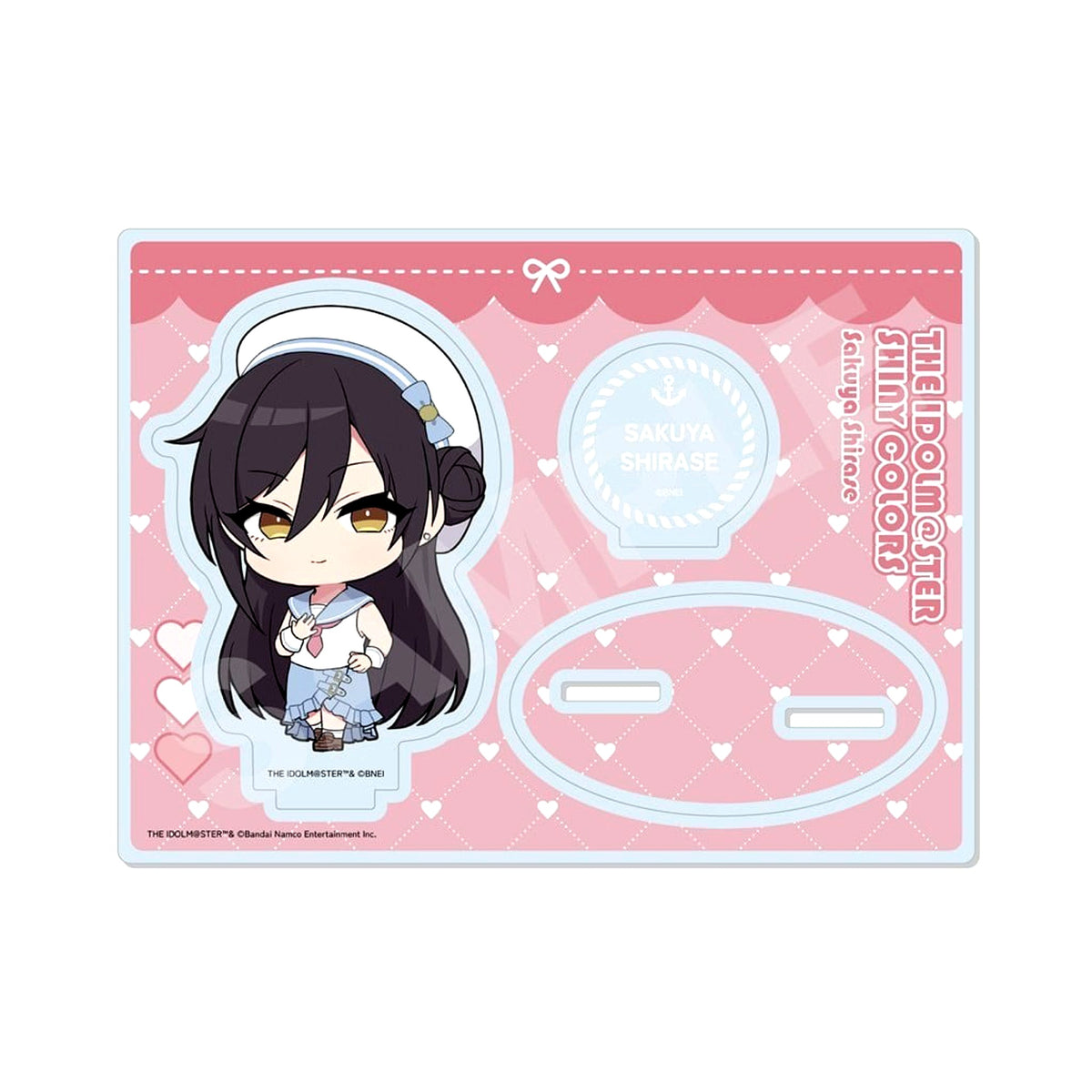 Sakuya Shirase Mini Acrylic Stand THE IDOLM@STER Shiny Colors x Yokohama Marine Tower Yokohama Stroll Rally [USED]