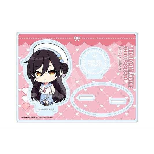 Sakuya Shirase Mini Acrylic Stand THE IDOLM@STER Shiny Colors x Yokohama Marine Tower Yokohama Stroll Rally [USED]